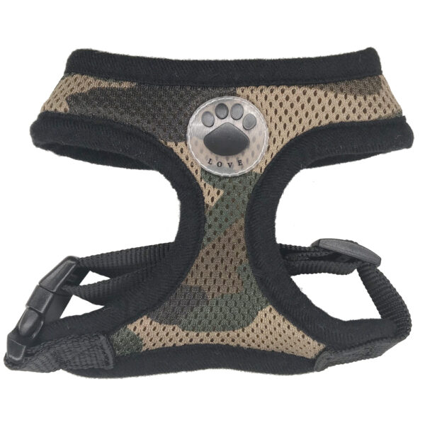 Breathable Paw Print Harness - Image 5