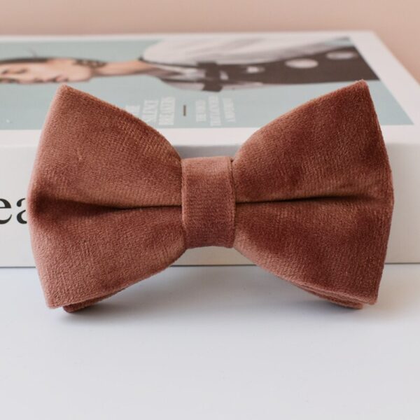 Dog's Personalized Soft Brown Collar - Image 5