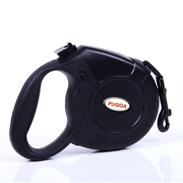 Solid Long Retractable Dog's Leash - Image 3