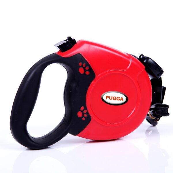 Solid Long Retractable Dog's Leash