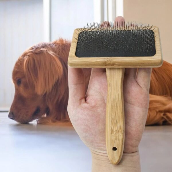 Pet's Natural Bamboo Brush - Image 6