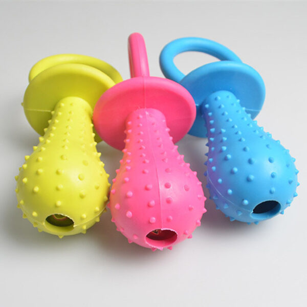 Funny Chewing Dummy Rubber Toy for Dogs - Image 4