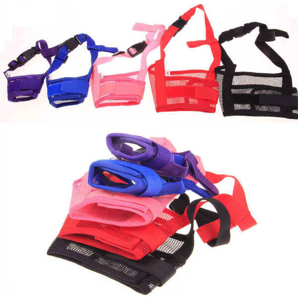 Breathable Polyester Mesh Dog's Muzzle - Image 4