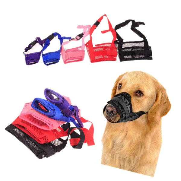 Breathable Polyester Mesh Dog's Muzzle