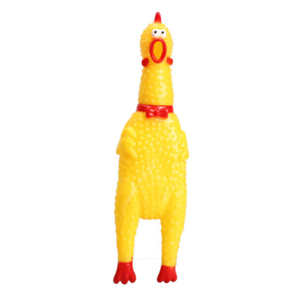 Squeaking Chicken Funny Dog's Toy - Image 6