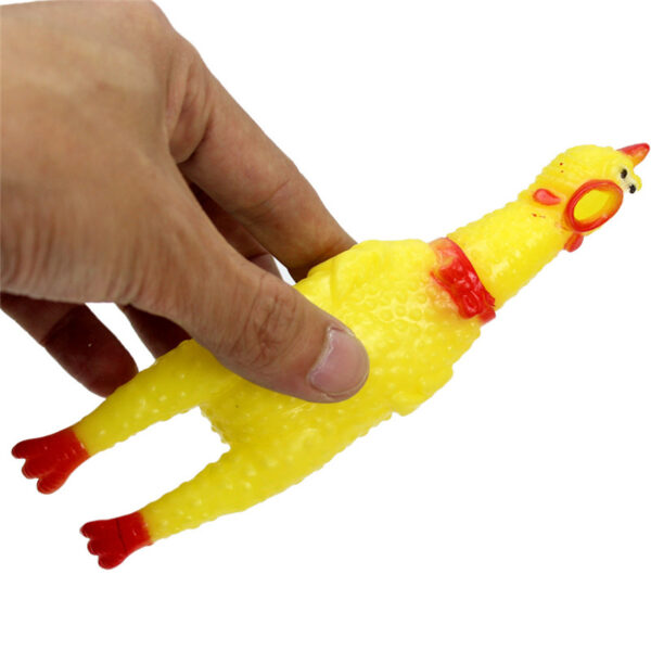 Squeaking Chicken Funny Dog's Toy - Image 5