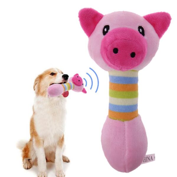 Lovely Animal Shaped Plush Dog's Toy - Image 6