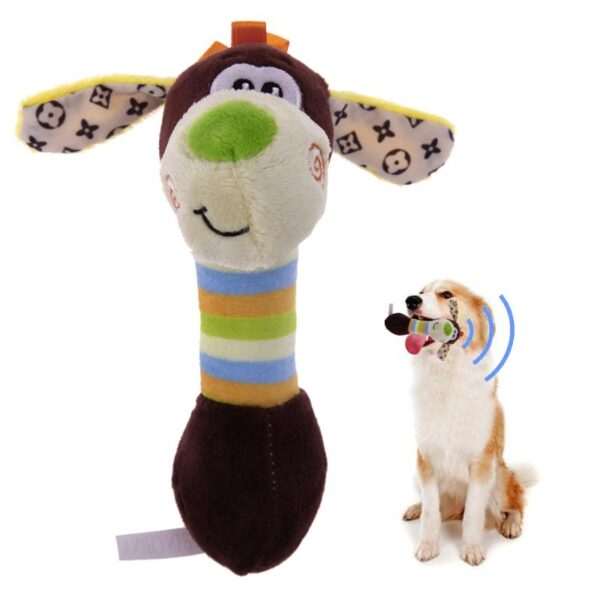 Lovely Animal Shaped Plush Dog's Toy - Image 5