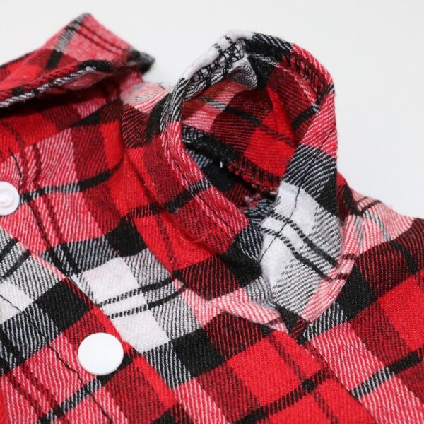 Soft Summer Plaid Shirt - Image 5