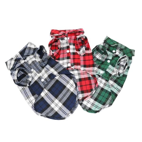 Soft Summer Plaid Shirt - Image 4
