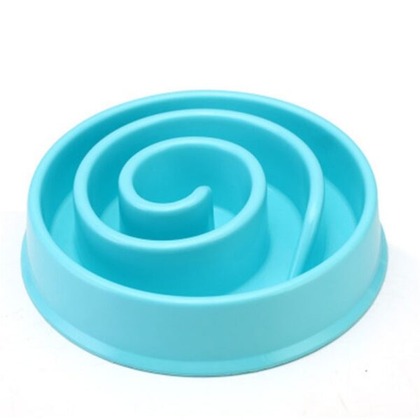 Pet's Feeding Spiral Shaped Food Bowl - Image 8