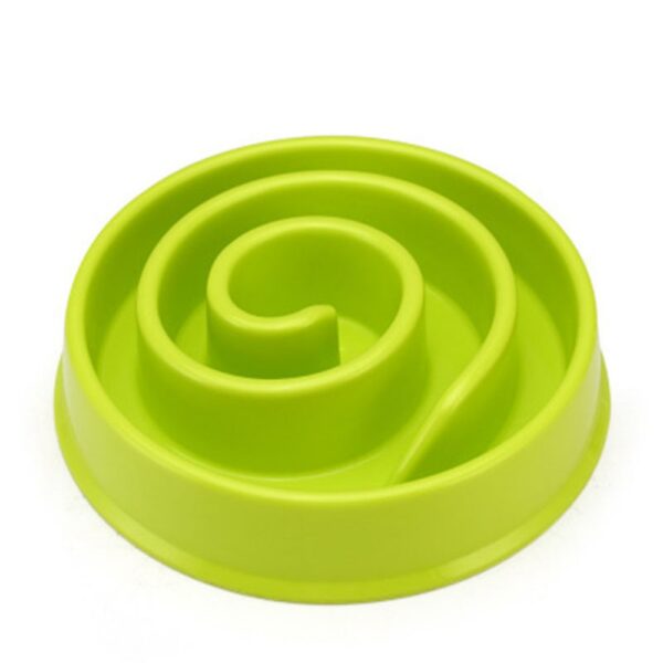 Pet's Feeding Spiral Shaped Food Bowl - Image 9