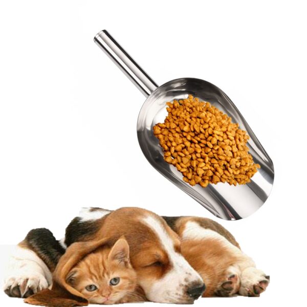 Stainless Steel Pet Food Shovel - Image 3