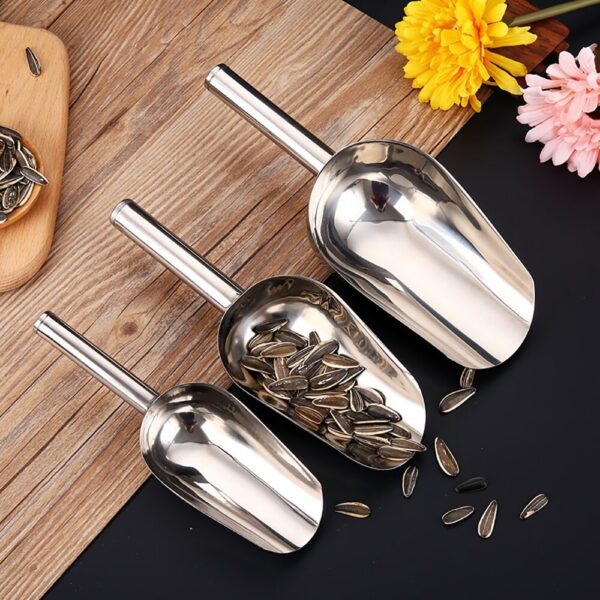 Stainless Steel Pet Food Shovel - Image 6