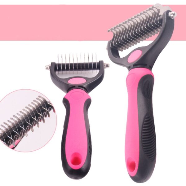 Pets Stainless Steel Double-Sided Comb - Image 5