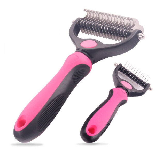 Pets Stainless Steel Double-Sided Comb - Image 6