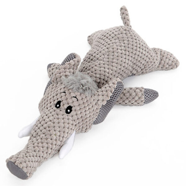 Chewing Animal Shape Cotton Toys For Dogs - Image 4