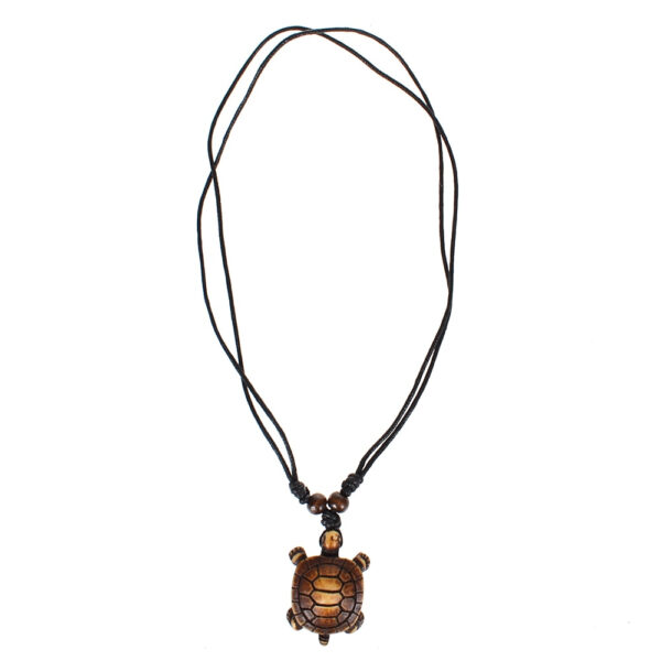 Turtle Shaped Pendant Necklace - Image 4