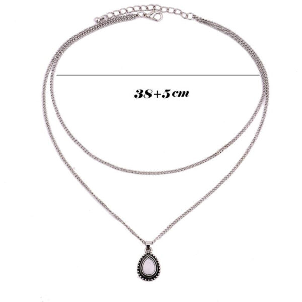 Double Necklace for Women - Image 7