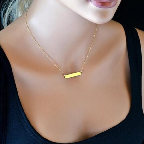 Simple Metal Short Necklaces - Image 7