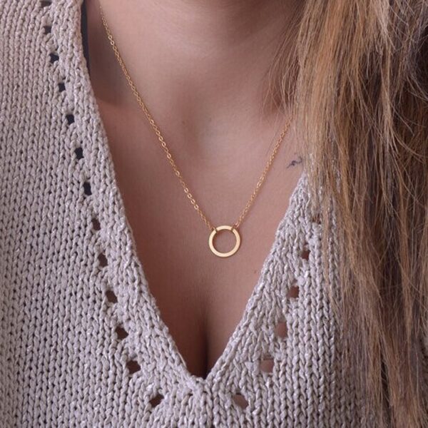 Simple Metal Short Necklaces - Image 6