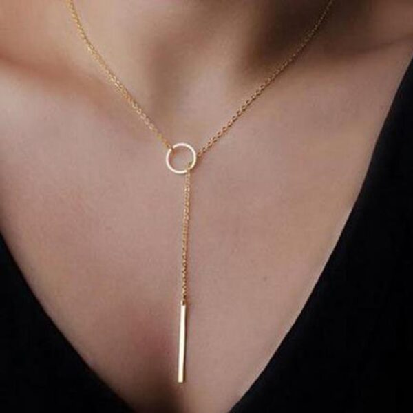 Simple Metal Short Necklaces - Image 3