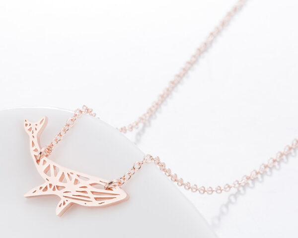 Women's Whale Shaped Pendant Necklace - Image 5