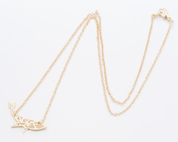 Women's Whale Shaped Pendant Necklace - Image 8
