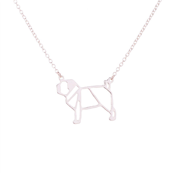 Fashion Geometric Pug Necklace - Image 6