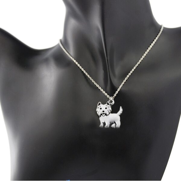 Lovely Dog Pendant Necklace - Image 3