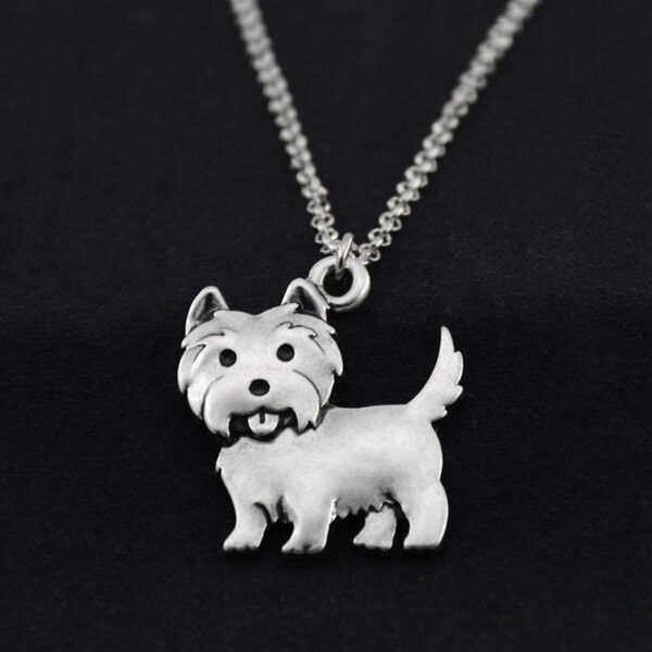 Lovely Dog Pendant Necklace - Image 4