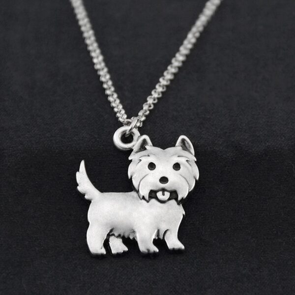 Lovely Dog Pendant Necklace - Image 5