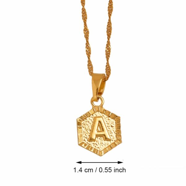 Women's Letter Pendant Necklace - Image 5
