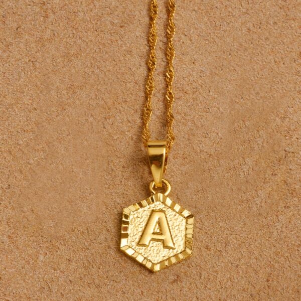 Women's Letter Pendant Necklace - Image 6