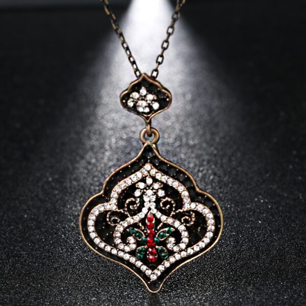Women's Lotus Flower Necklace - Image 3