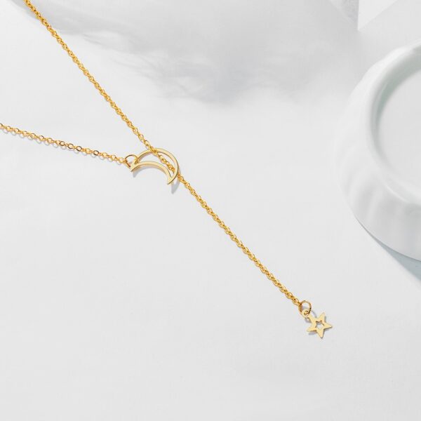 Women's Star and Moon Pendant - Image 6