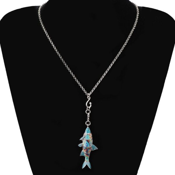 Fish Metal Necklace for Women - Image 8