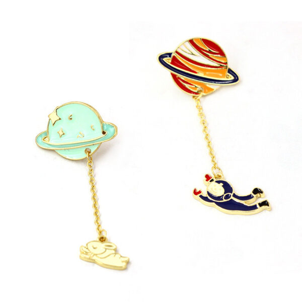 Whale and Astronaut Shaped Pin - Image 5