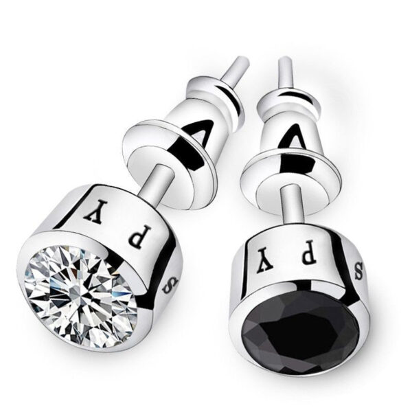 Luxury Inscripted Men's Earrings - Image 3
