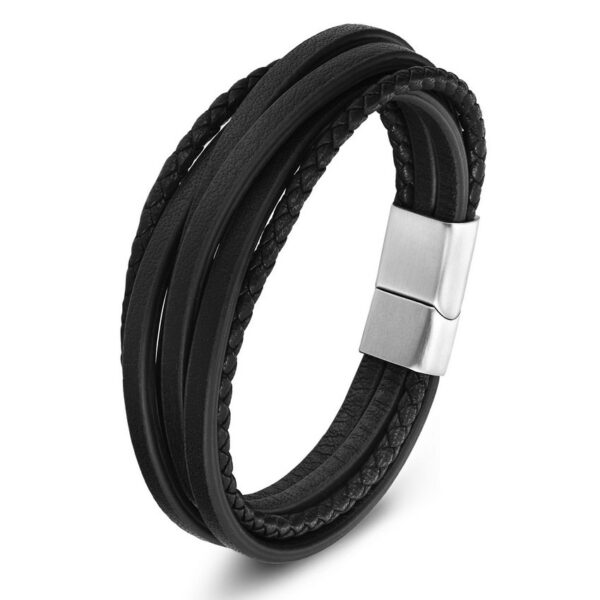 Men's Multilayer Stainless Steel Bracelet - Image 6