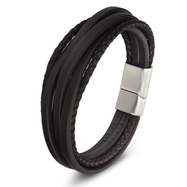Men's Multilayer Stainless Steel Bracelet