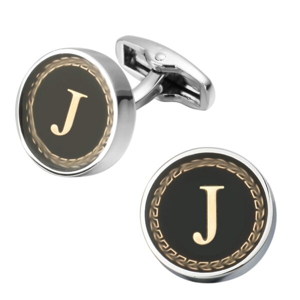 Litera Printed Men's Cufflinks - Image 5
