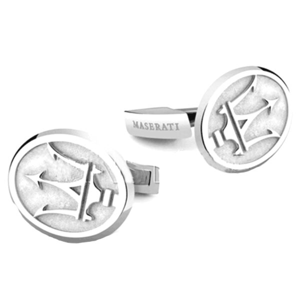 Maserati Logo Style Cufflinks - Image 3