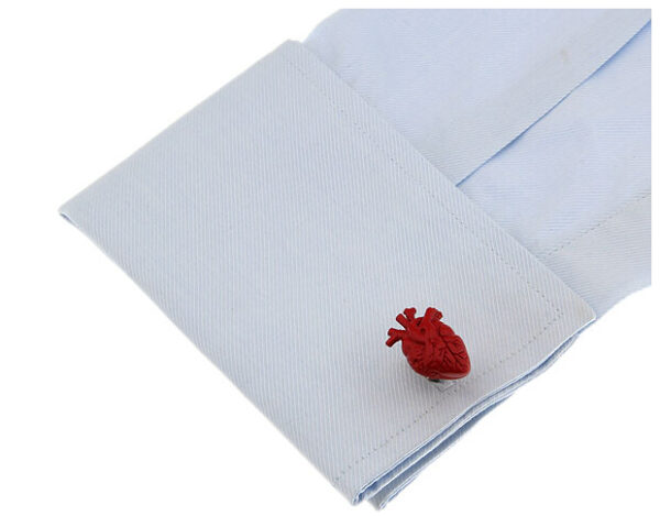 Desperate Heart Red Cufflinks - Image 6