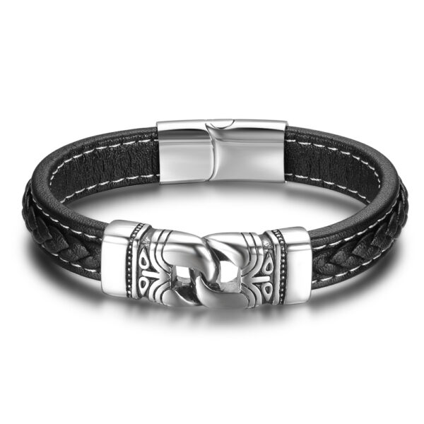 Leather Bracelet for Men - Image 3