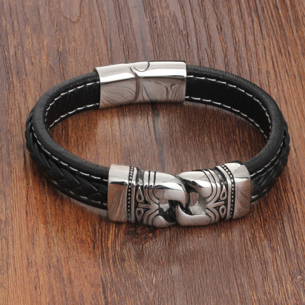Leather Bracelet for Men - Image 4