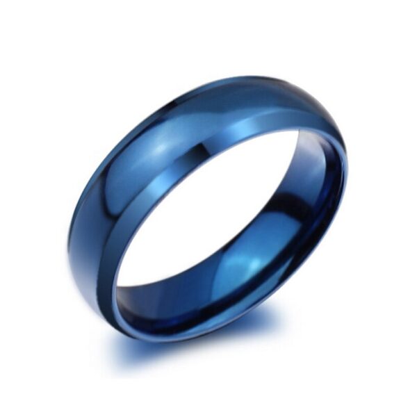 Fashion Classic Stainless Steel Unisex Ring - Image 7
