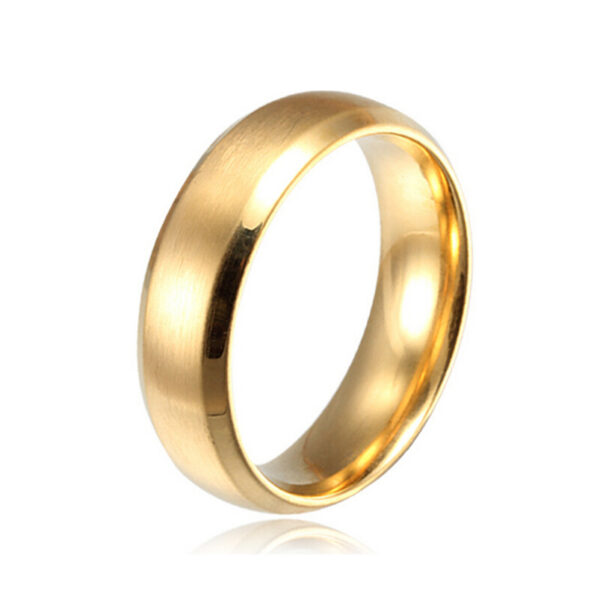 Fashion Classic Stainless Steel Unisex Ring - Image 6