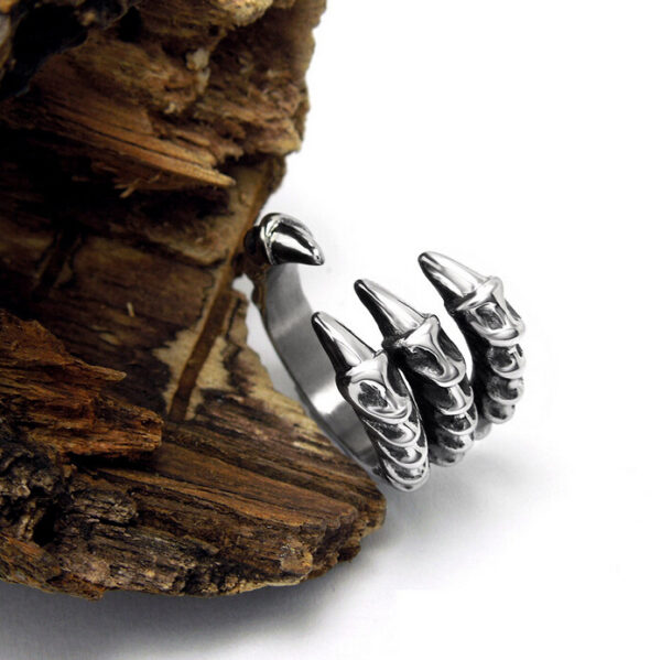 Men's Dragon Claw Ring - Image 4