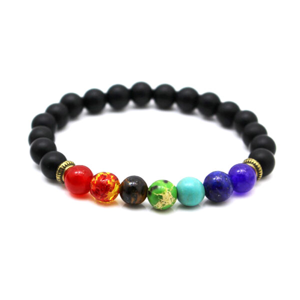 Men's Multicolor Charm Bracelet - Image 5